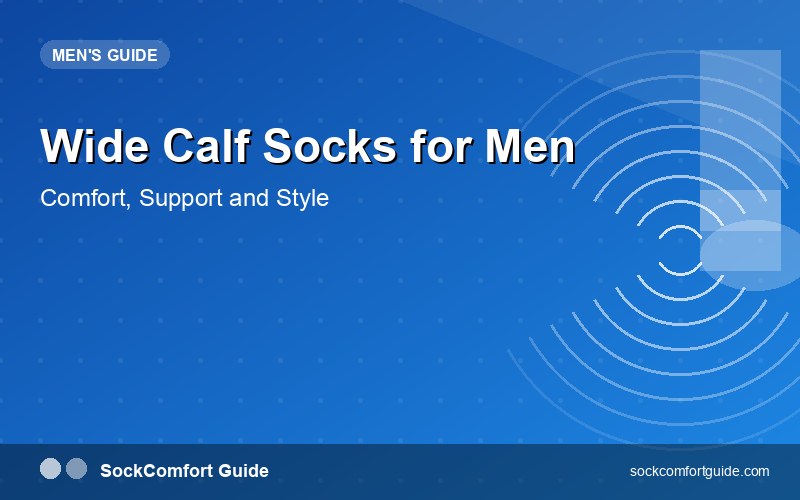 wide calf socks for men