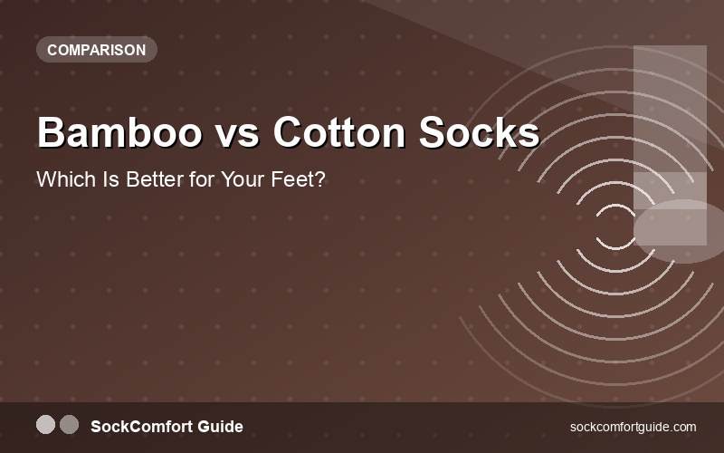 bamboo vs cotton socks comparison