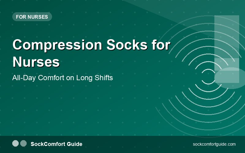 nurse wearing compression socks during long shift